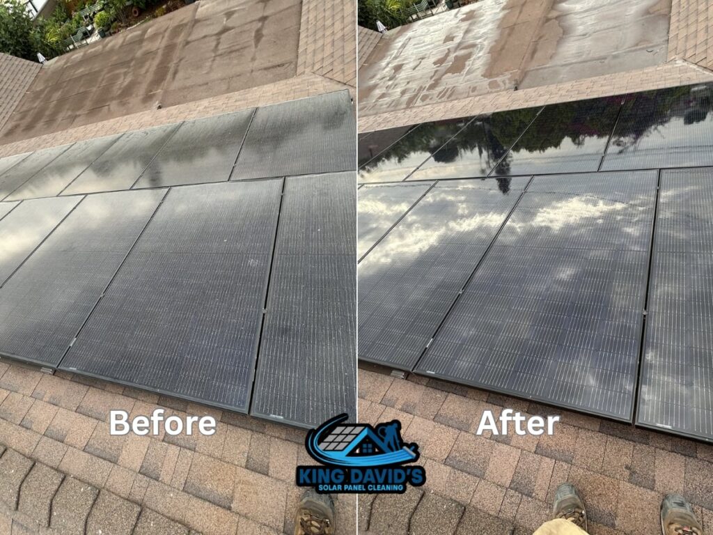 Solar Panel Cleaning Service Project in La Mirada CA 90638