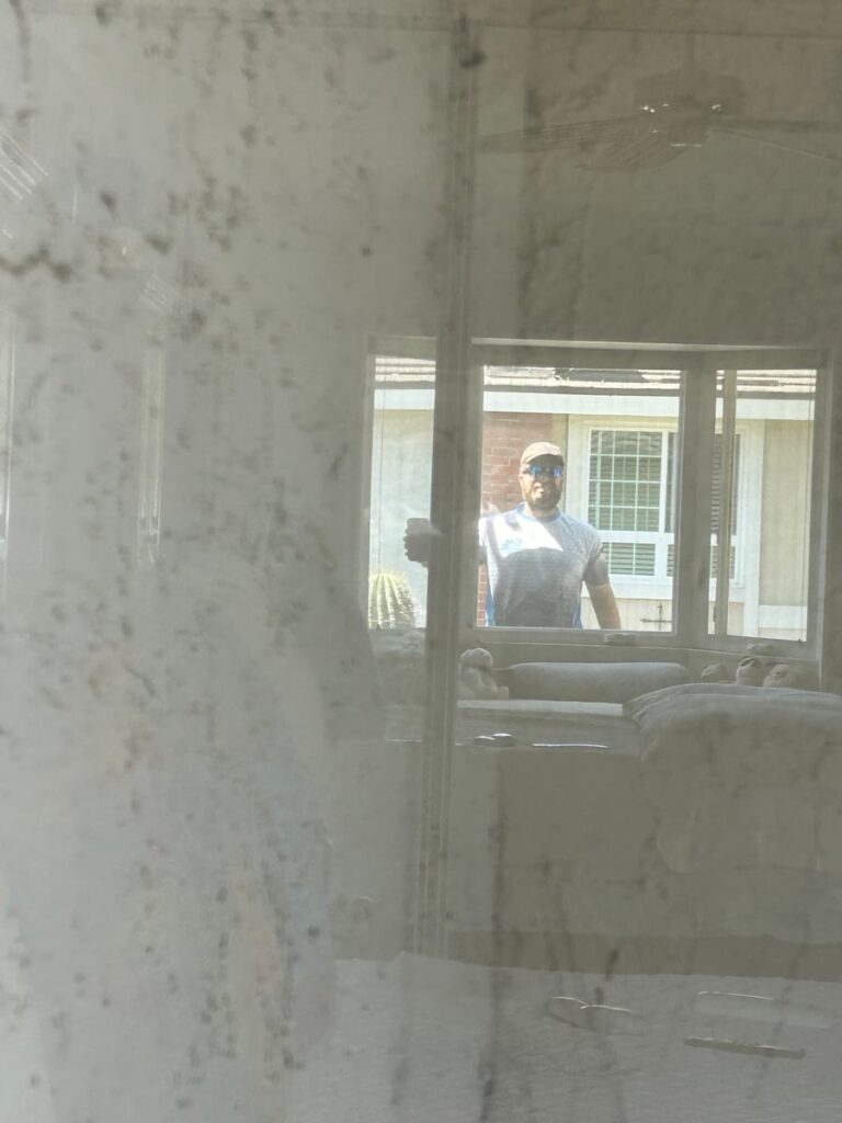 Window Cleaning Around Hummingbird Nests Project in Westminster CA 92683